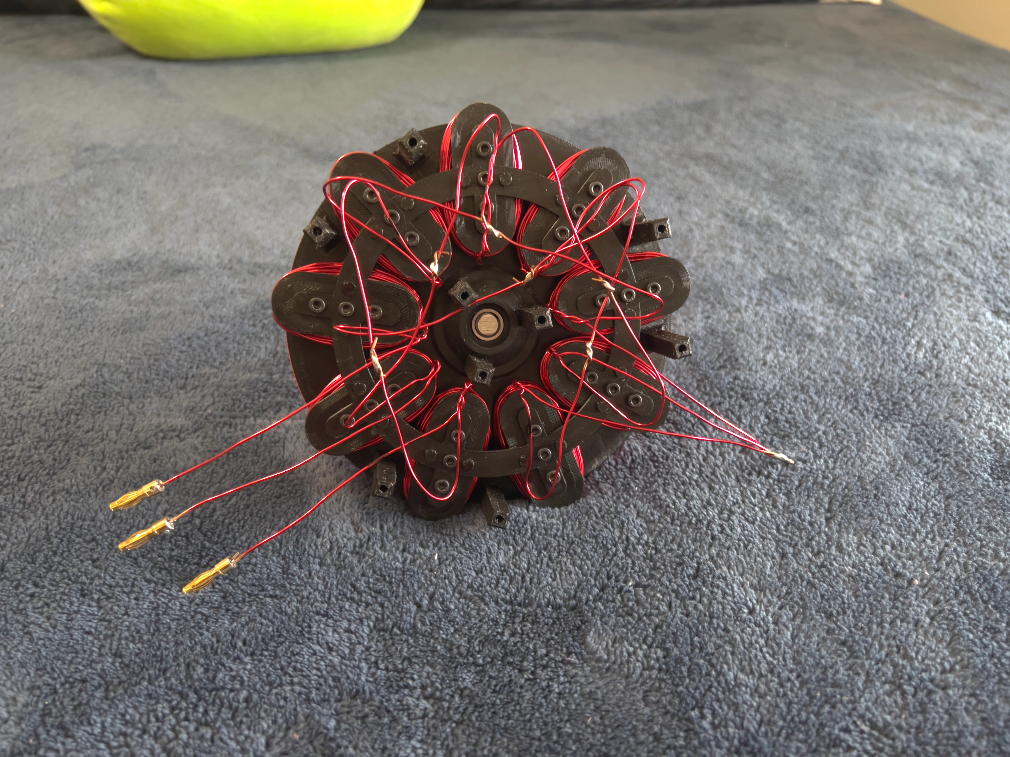 Coil design 3 packed with copper turns