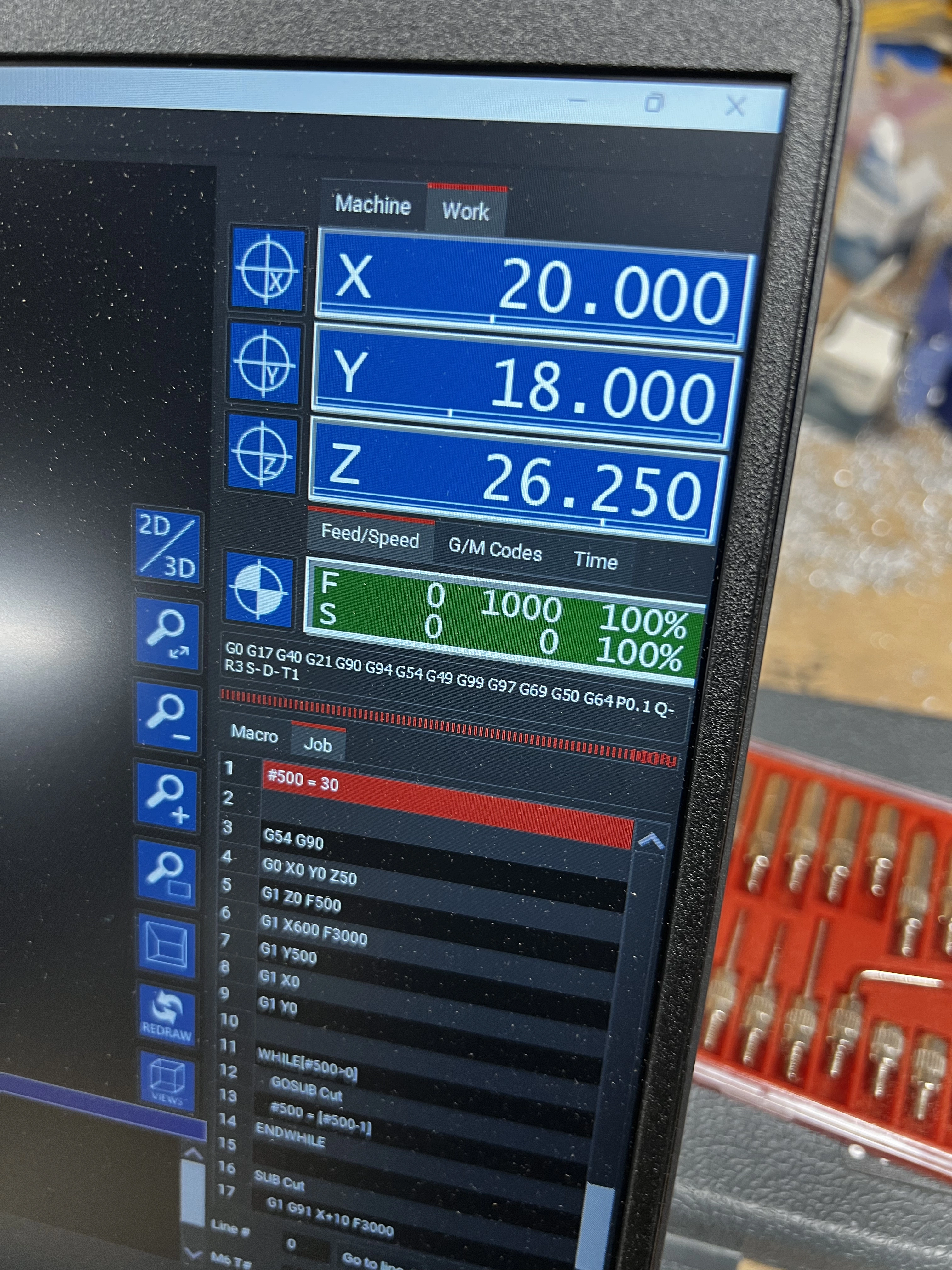 EdingCNC digital readout interface